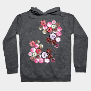 Pink Fruit Slices Hoodie